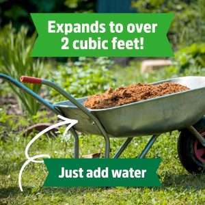 Back to the Roots Organic Coir, 51 Quart Expanding Soil, Great for Seeds and Potting - 3