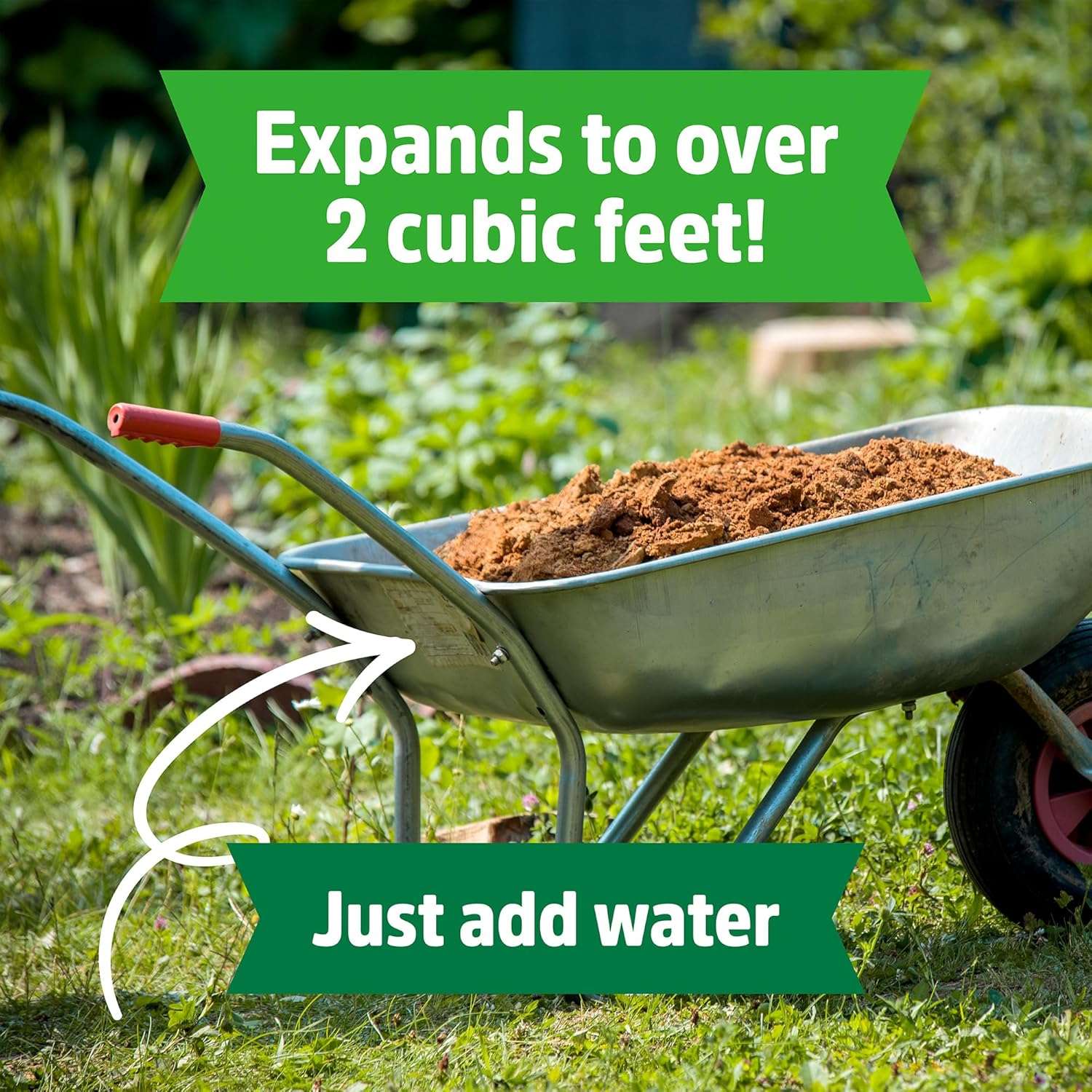 Back to the Roots Organic Coir, 51 Quart Expanding Soil, Great for Seeds and Potting - 3