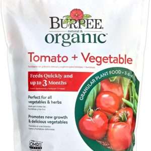 Burpee Organic Tomato & Vegetable Granular Plant Food, 4 lb - 1