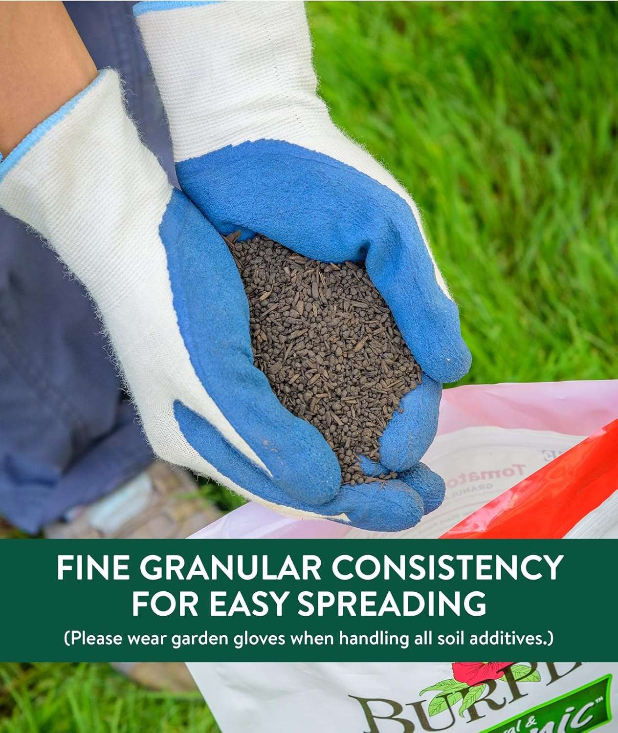 Burpee Organic Tomato & Vegetable Granular Plant Food, 4 lb - 2