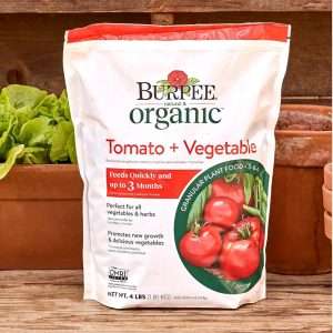 Burpee Organic Tomato & Vegetable Granular Plant Food, 4 lb - 5