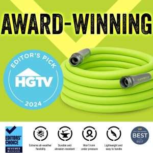 Flexzilla Garden Hose 5-8 in. x 50 ft, Heavy Duty, Lightweight, Durable, ZillaGreen - HFZG550YW-E - 2