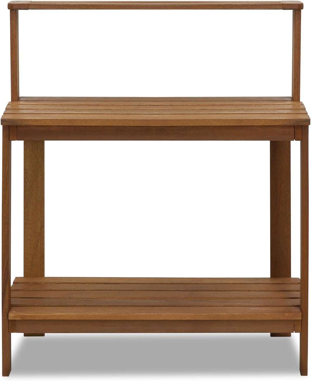 Furinno FG17478 Tioman Outdoor Patio Furniture Hardwood Potting Bench, Natural - 6
