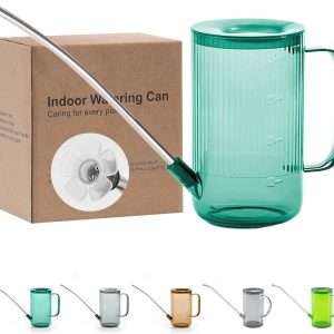 Long Spout Watering Can Indoor, Small Watering Cans for House Plants, Flowers, Succulents 33.8oz - 1