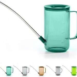 Long Spout Watering Can Indoor, Small Watering Cans for House Plants, Flowers, Succulents 33.8oz - 9
