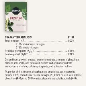 Miracle-Gro Houseplant Potting Mix- Fertilized, Perlite Soil for Indoor Gardening, Designed to Be Less Prone to Gnats, 4 qt. - 3