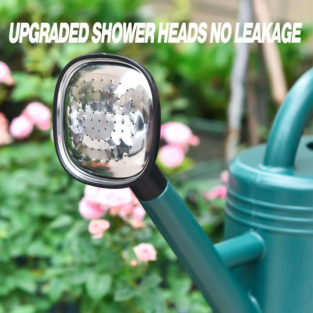 Watering Can 1 Gallon for Indoor Plants, Garden, Outdoor Plant House Flower, Gallon Large Long Spout with Sprinkler Head - 2