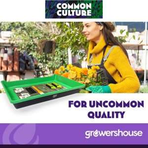 COMMON CULTURE Trim Tray Kit with Trimming Tray 13 x 20, 150 Micron Pollen Screen, Bottom Harvest Bin, Scissors, Herb Plant Flower Dry Sifter Accessories and Supplies Set - 7
