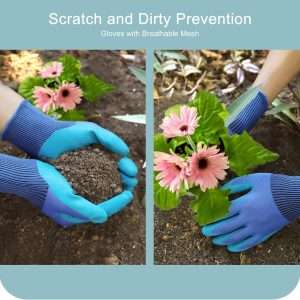 Kynup Garden Tools 7-Piece, Gardening Hand Tools, Gardening Tools Set Cultivators with Rust-Proof,Stainless Steel, Aluminum Alloy Material, Gardening Supplies Set Ideal Gift - 3