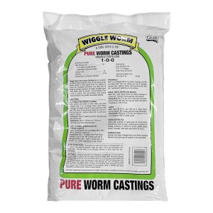 100% Pure Organic Mineral-Dense Worm Castings Fertilizer, 30lbs - Improves Soil Fertility and Aeration for Growing Better Houseplants, Vegetables, and More - 2
