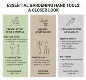 Hand Tools for Vegetable Gardening
