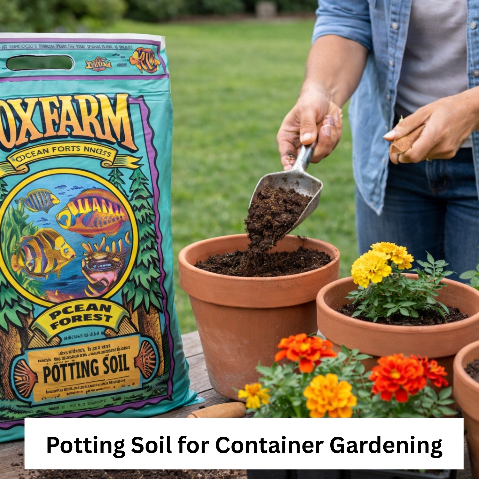 Potting Soil for Container Gardening