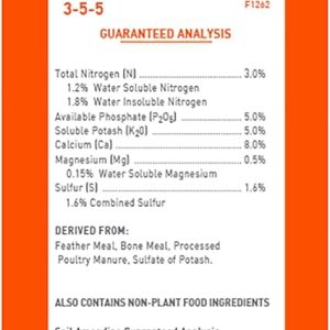 Jobe’s Organics Granular Garden Fertilizer, Easy Plant Care Fertilizer for Fruit and Citrus Plants and Trees, 4 lbs Bag - 2