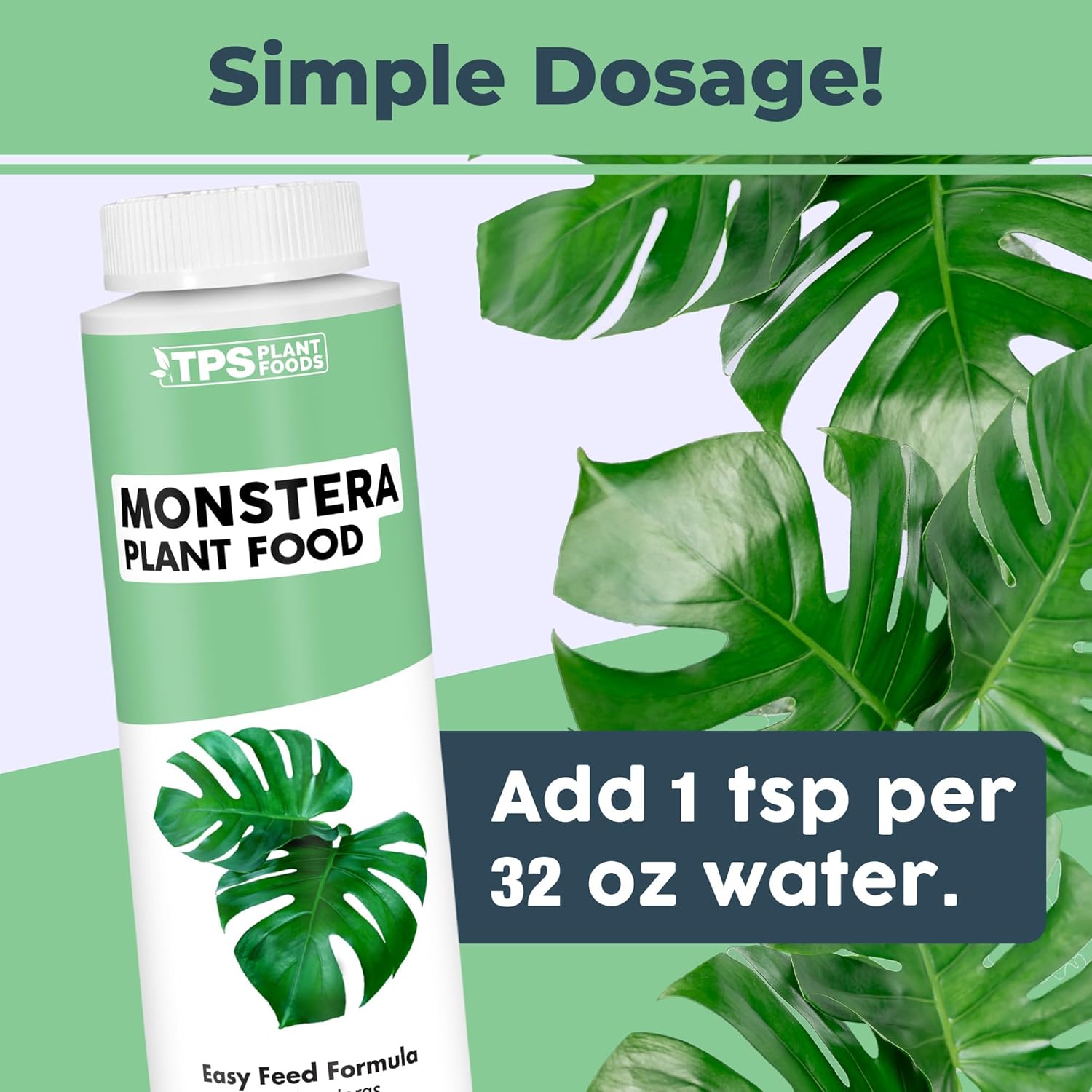 Monstera Plant Food for Monsteras and Philodendrons, Tropical Houseplant Liquid Fertilizer 8 oz (250mL) - 3