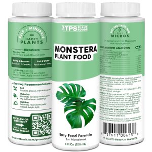 Monstera Plant Food for Monsteras and Philodendrons, Tropical Houseplant Liquid Fertilizer 8 oz (250mL) - 5