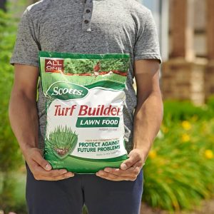 Scotts Turf Builder Lawn Food - Fertilizer for All Grass Types, 5,000 sq. ft., 12.5 lbs. - 10