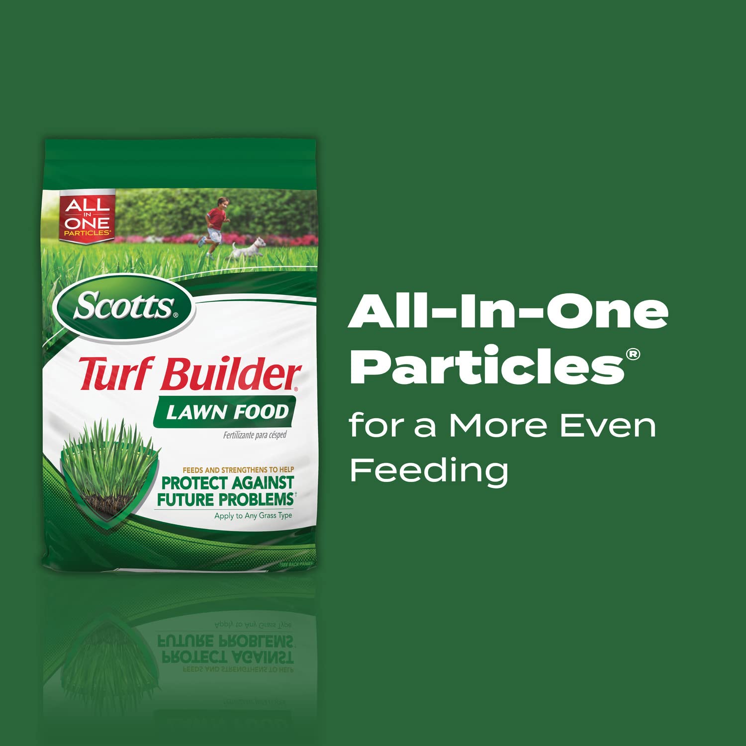 Scotts Turf Builder Lawn Food - Fertilizer for All Grass Types, 5,000 sq. ft., 12.5 lbs. - 4