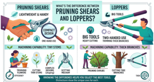 Pruning Shears vs Loppers Difference