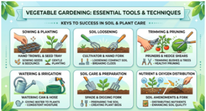 Essential Tools for Vegetable Gardening
