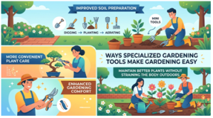 Gardening Tools for Easier Backyard Gardening