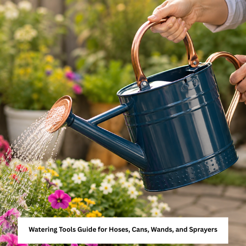 Watering Tools Guide for Hoses, Cans, Wands, and Sprayers
