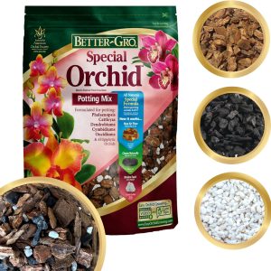 Alternative view of Better-Gro Special Orchid Mix - Orchid Bark Potting Mix - 8 Quarts | Enhanced drainage, air flow & root ventilation, ideal for Phalaenopsis, Cattleyas, Dendrobiums