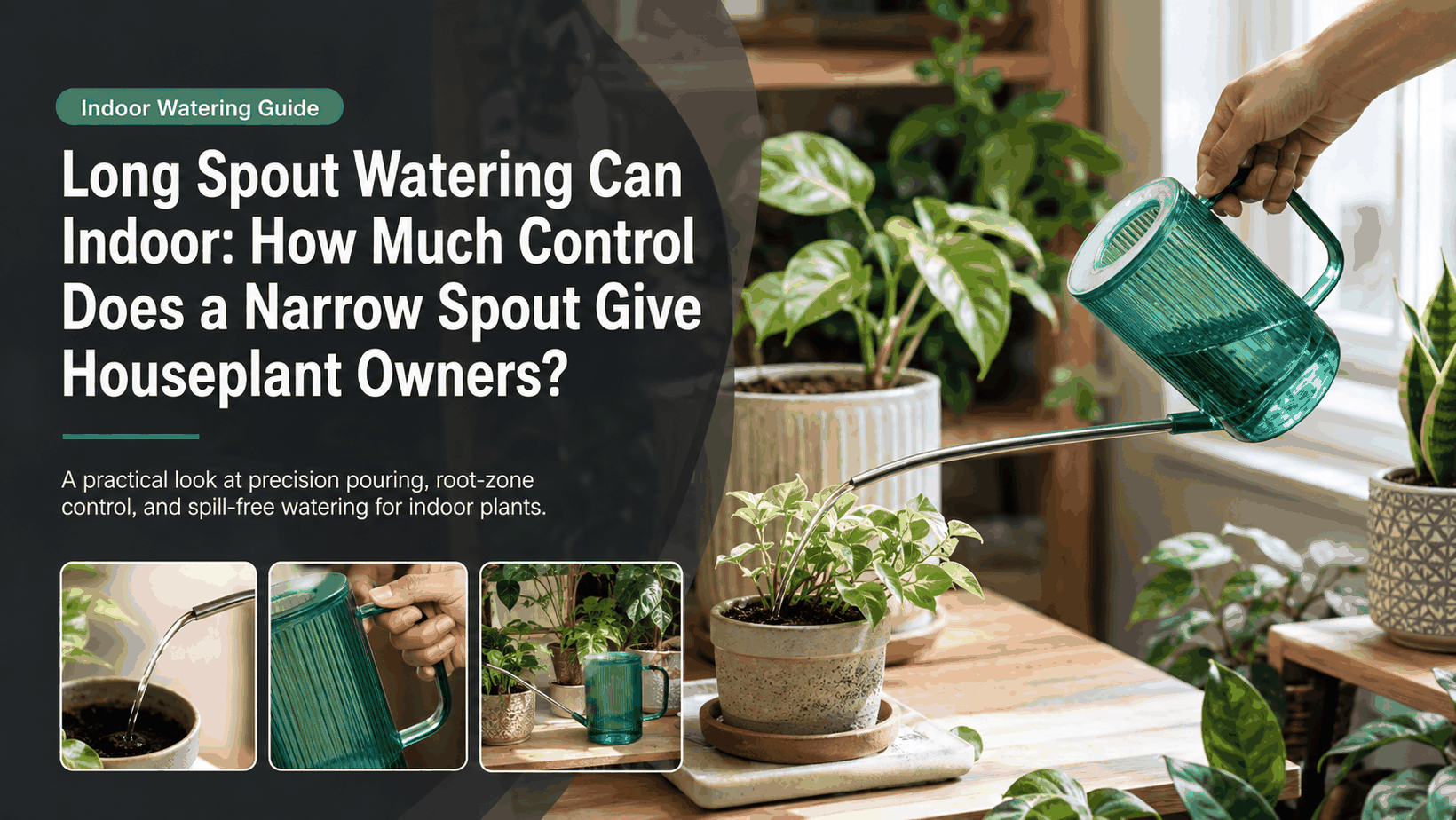 Long Spout Watering Can Indoor gardening guide featured image