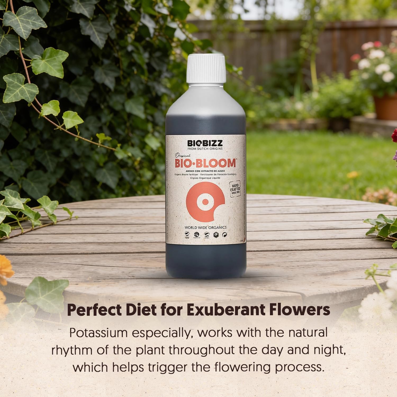 BioBizz Bio-Bloom Organic Liquid Bloom Fertiliser for Flowering Plants, 1L - Image 4