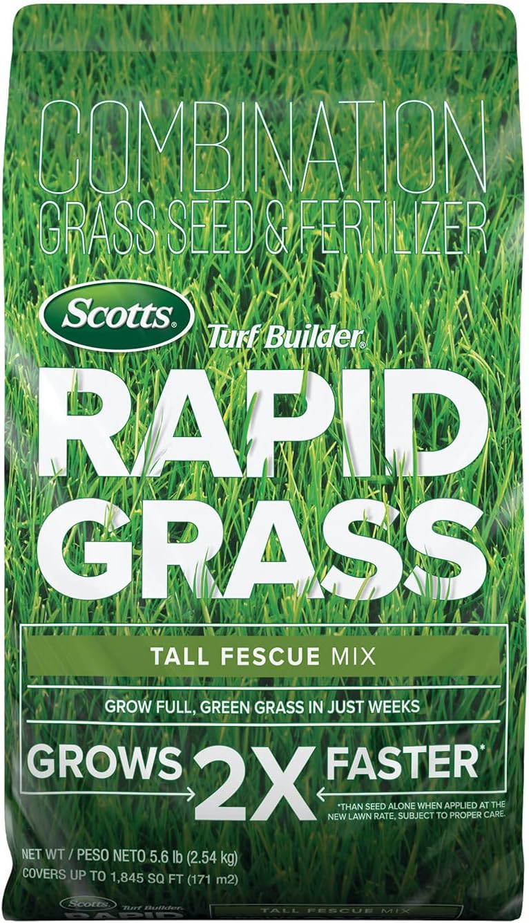 Scotts Turf Builder Rapid Grass Tall Fescue Mix, 5.6 lbs. - 1